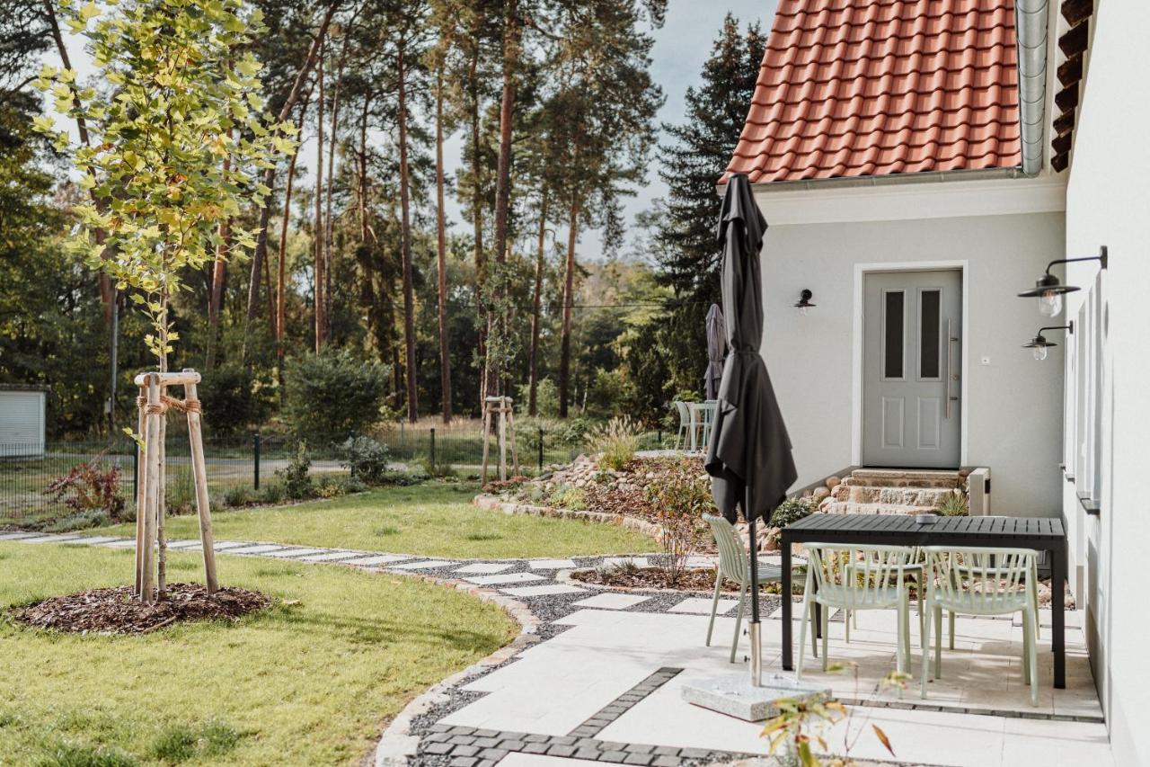 Ferienwohnung Spreewaldhaus am Landgut - Pretschen Markische Heide Exterior foto