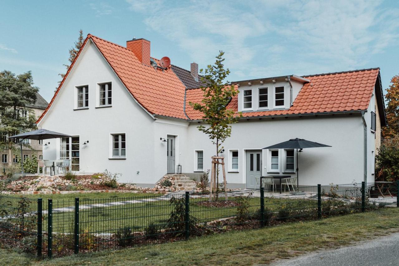 Ferienwohnung Spreewaldhaus am Landgut - Pretschen Markische Heide Exterior foto